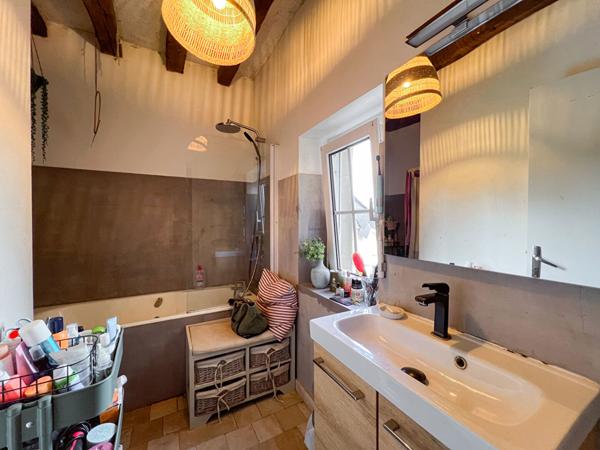 A Vendre, Maison, 7 pièces, 4 chambres, 143m2 habitable, 160m2 au sol, Coeur de Doutre, Angers, Grenier aménageable, Dépendance, Jardin
