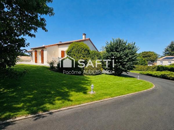 Pavillon 180m2, 5 chambres semi-enterré – Parthenay