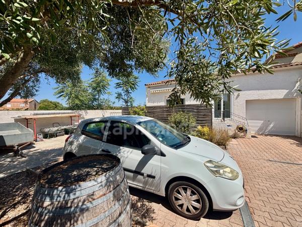 POUSSAN(34), À VENDRE MAISON RÉNOVÉE P4, SURFACE TOTALE 168 m2, TERRAIN 552 m2, GARAGE, PISCINE, SECTEUR CALME