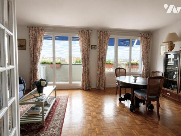 Bois-Colombes - Quartier Les Vallées - Résidence de Standing - T4 + balcon + Parking en s/s
