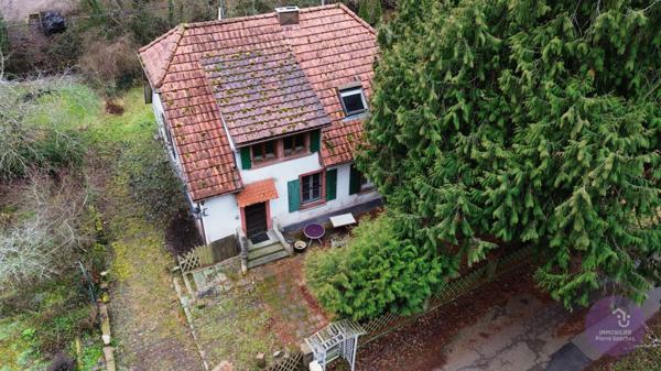 Gresswiller (67190) Gresswiller - maison individuelle à rénover 4 pièces 111.50 m², terrain de 7 ares 20 en bordure de forêt
