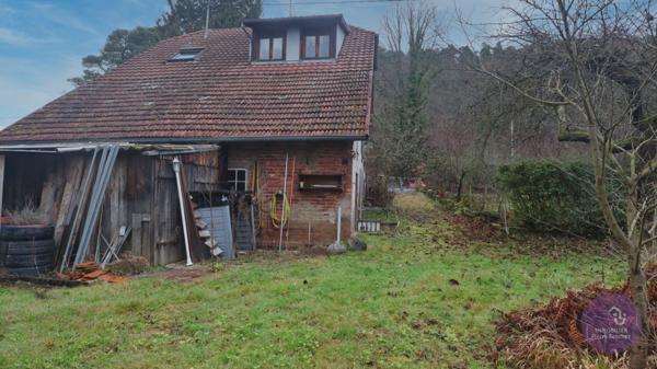 Gresswiller (67190) Gresswiller - maison individuelle à rénover 4 pièces 111.50 m², terrain de 7 ares 20 en bordure de forêt