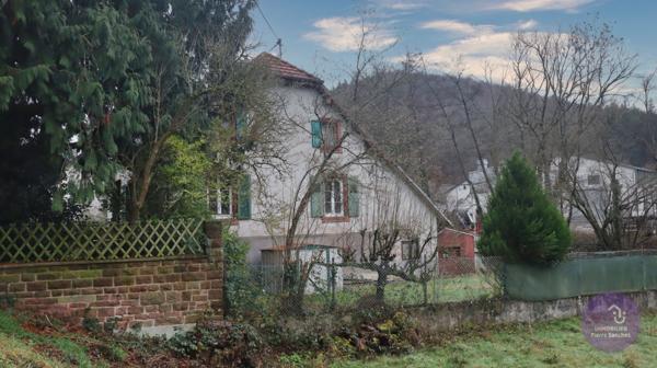 Gresswiller (67190) Gresswiller - maison individuelle à rénover 4 pièces 111.50 m², terrain de 7 ares 20 en bordure de forêt