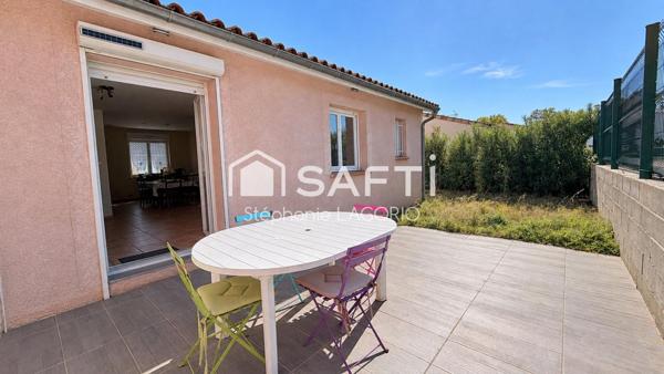 MAISON T3 – 60 M² – TERRASSE, JARDIN ET GARAGE