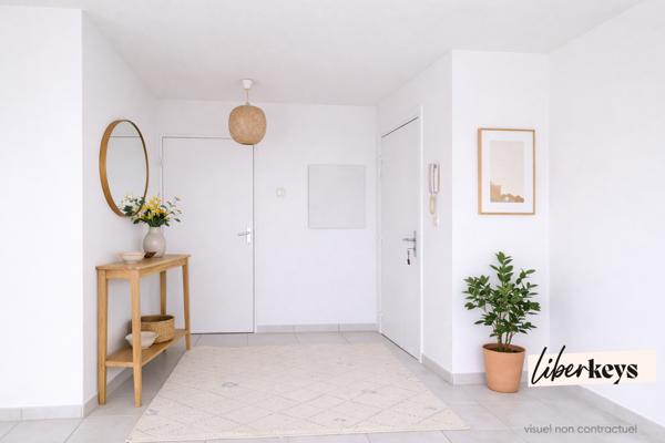 T3 lumineux 61 m² avec terrasse + 2 stationnements – Trigance Istres