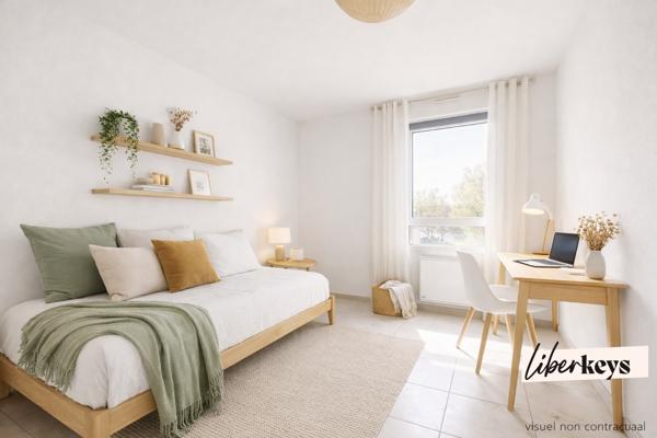 T3 lumineux 61 m² avec terrasse + 2 stationnements – Trigance Istres