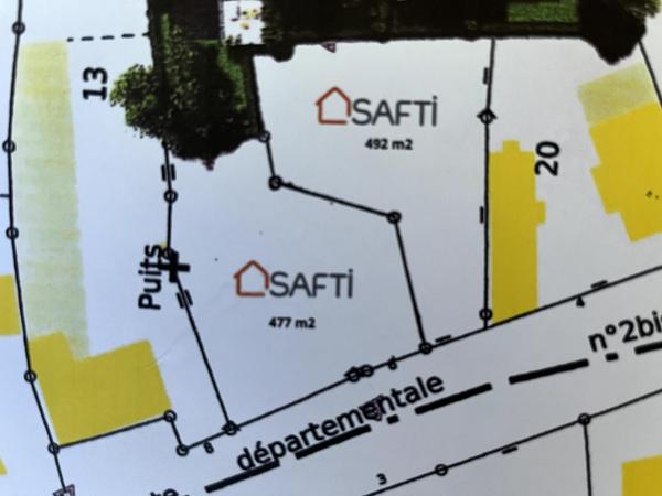 Terrain.s de 477 m²
