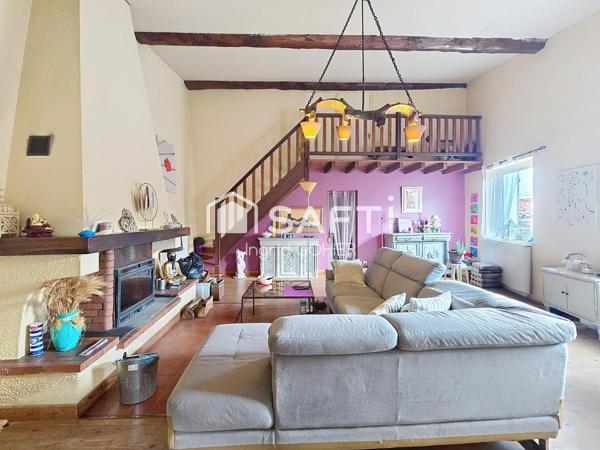 Maison familiale avec projet évolutif, jardin et garage