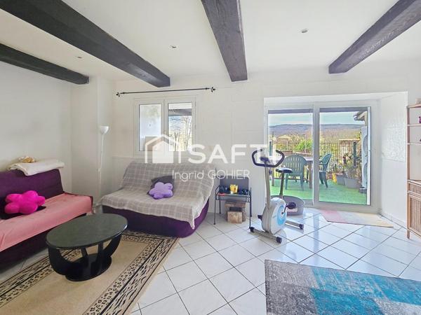 Maison familiale avec projet évolutif, jardin et garage