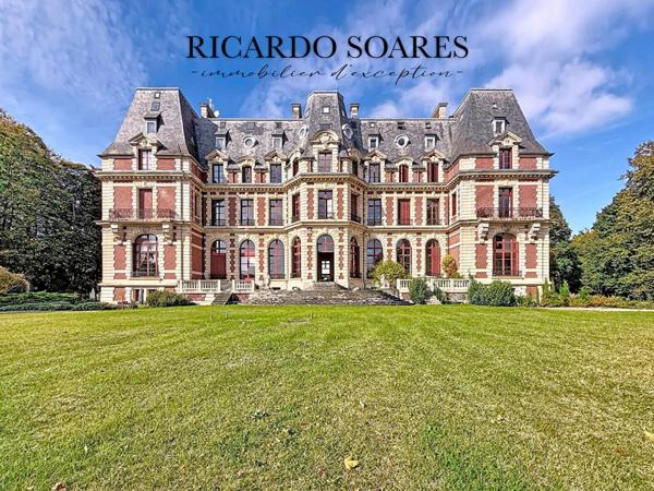 60700 PONT-SAINTE-MAXENCE - APPARTEMENT D'EXCEPTION AU CHÂTEAU DE VILLETTE / 206m² / 6 PIÈCES / 3 CHAMBRES