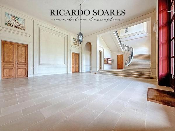 60700 PONT-SAINTE-MAXENCE - APPARTEMENT D'EXCEPTION AU CHÂTEAU DE VILLETTE / 206m² / 6 PIÈCES / 3 CHAMBRES