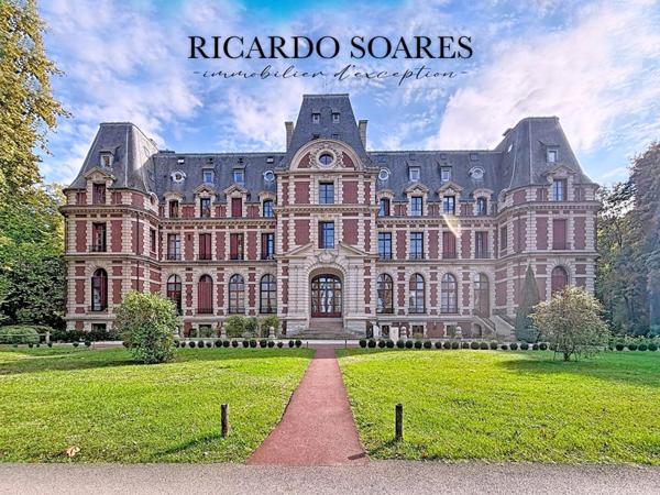 60700 PONT-SAINTE-MAXENCE - APPARTEMENT D'EXCEPTION AU CHÂTEAU DE VILLETTE / 206m² / 6 PIÈCES / 3 CHAMBRES