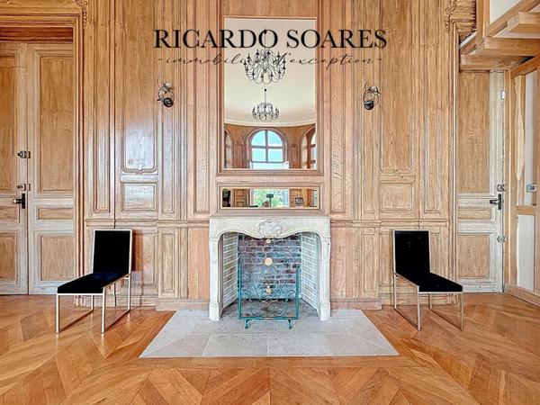 60700 PONT-SAINTE-MAXENCE - APPARTEMENT D'EXCEPTION AU CHÂTEAU DE VILLETTE / 206m² / 6 PIÈCES / 3 CHAMBRES