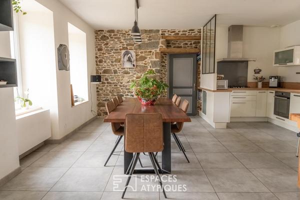 Demeure d’exception en pierres et gîte indépendant