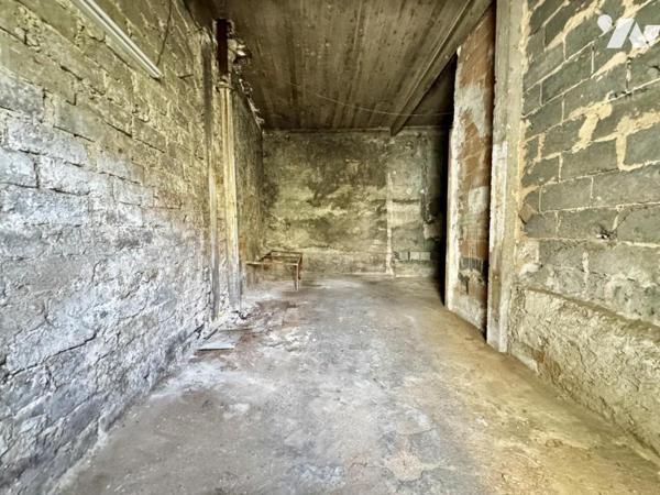 2 pièces de 43m² avec une grande cave