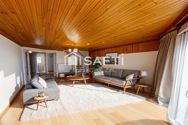 Maison mitoyenne, 4 chambres, Saint Quentin fallavier