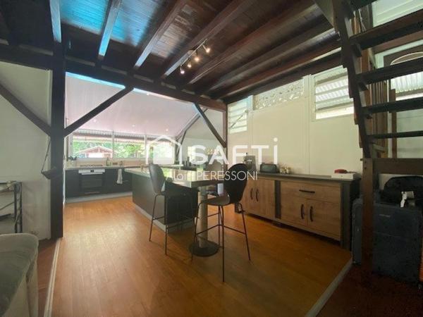 Propriété de style Créole T6 sur parcelle de 1Ha Piscine