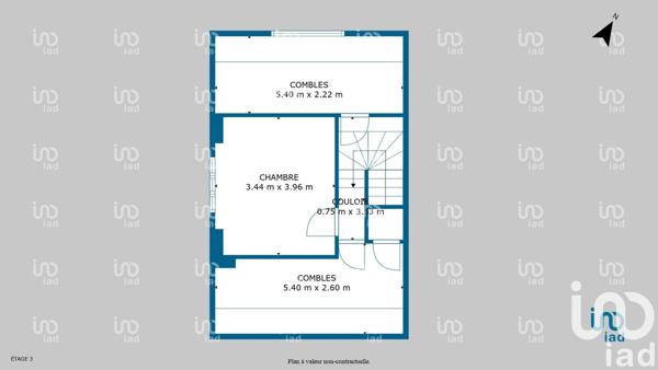 Maison 3 pièces de 65 m² à Donzy (58220)