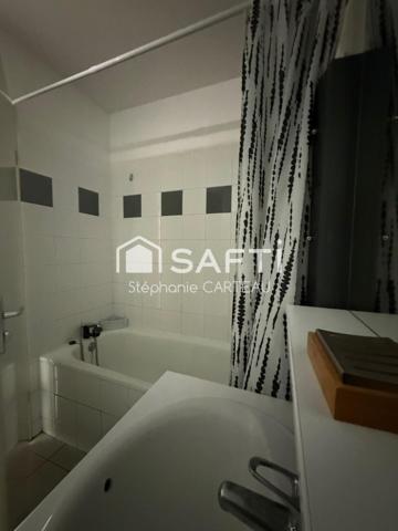 Appartement T2 de 49 m2 en rdc avec balcon - Idéal pour un premier achat ou un investissement locatif.