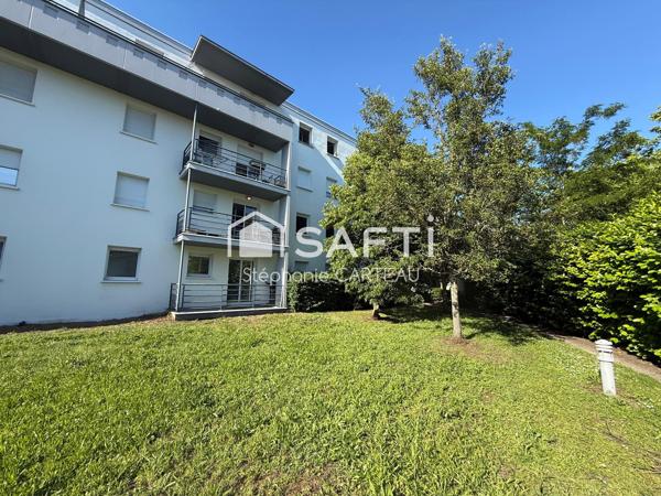 Appartement T2 de 49 m2 en rdc avec balcon - Idéal pour un premier achat ou un investissement locatif.