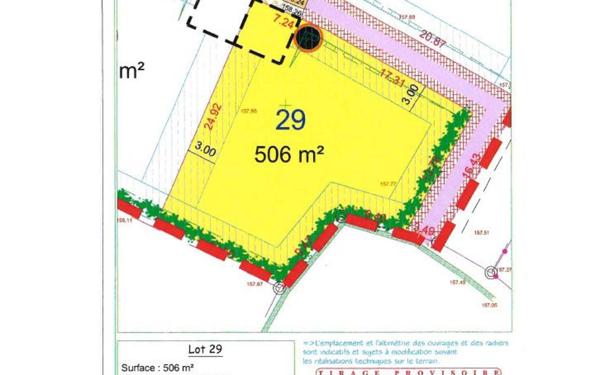 Terrain à vendre    Sarceaux