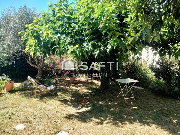 Maison plain-pied jardin bucolique calme Montfavet