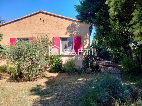 Maison plain-pied jardin bucolique calme Montfavet