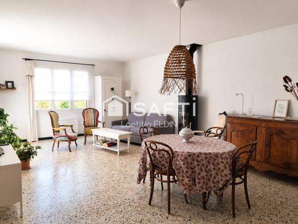 Maison plain-pied jardin bucolique calme Montfavet