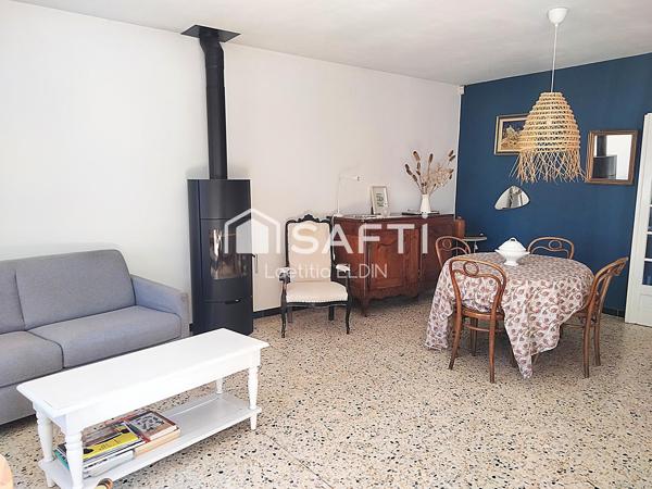 Maison plain-pied jardin bucolique calme Montfavet