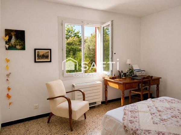 Maison plain-pied jardin bucolique calme Montfavet