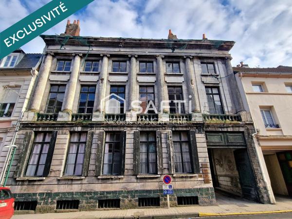 Immeuble à rénover; potentiel très élevé!