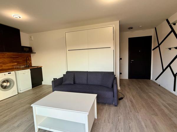 Nice (06200) STUDIO FABRON MEUBLE / 26m² + terrasse profonde 16m²