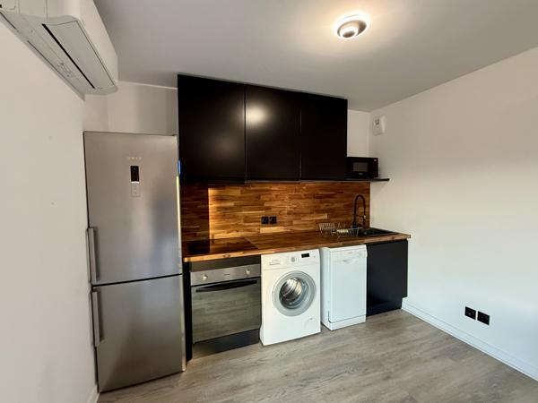 Nice (06200) STUDIO FABRON MEUBLE / 26m² + terrasse profonde 16m²