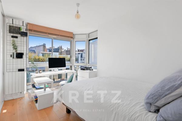 Paris XV – Dernier étage avec terrasse et rooftop végétalisés