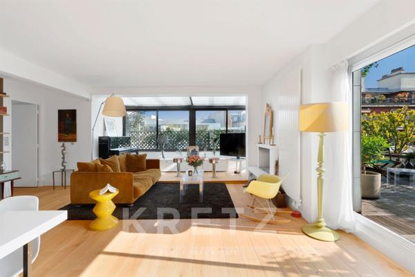 Paris XV – Dernier étage avec terrasse et rooftop végétalisés