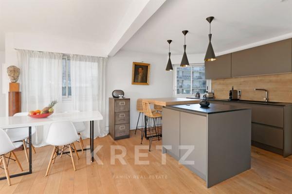 Paris XV – Dernier étage avec terrasse et rooftop végétalisés