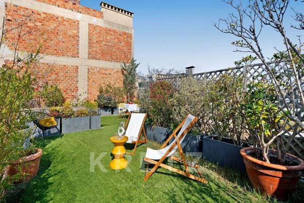 Paris XV – Dernier étage avec terrasse et rooftop végétalisés