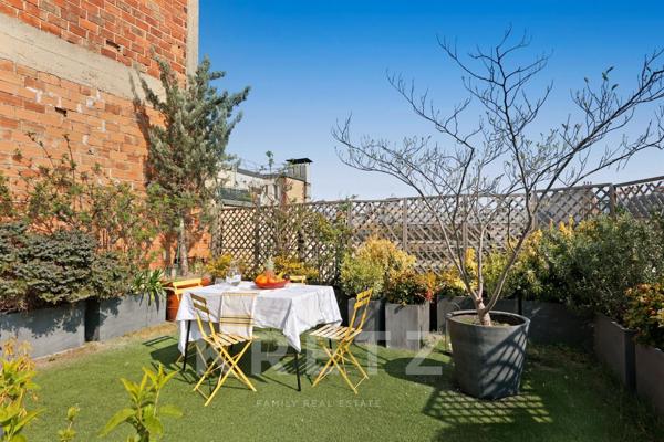 Paris XV – Dernier étage avec terrasse et rooftop végétalisés