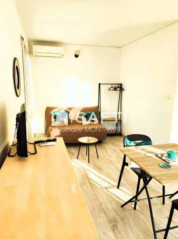 Superbe Studio de 24m² rénové, avec balcon, Clim