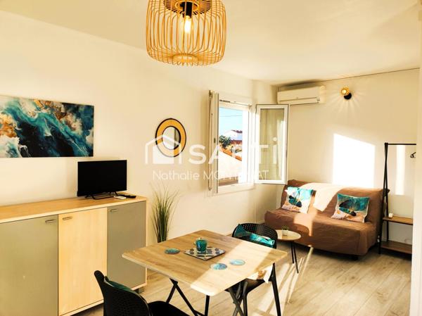 Superbe Studio de 24m² rénové, avec balcon, Clim