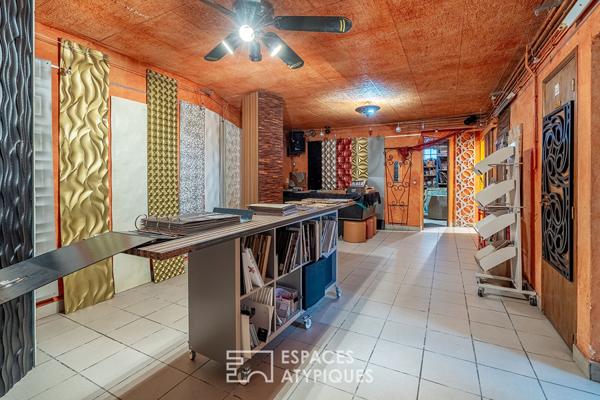 Maison d’architecte avec jardin et terrasse – proche mairie des Lilas