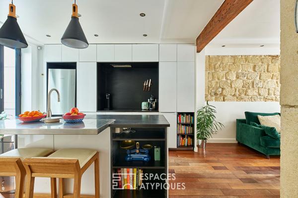 Appartement traversant avec double extérieur – Château Rouge