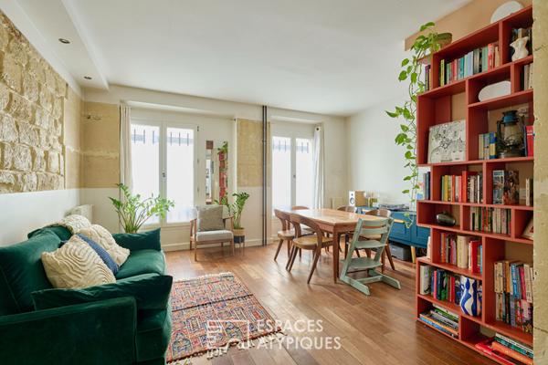 Appartement traversant avec double extérieur – Château Rouge