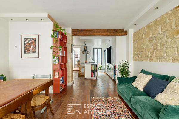 Appartement traversant avec double extérieur – Château Rouge