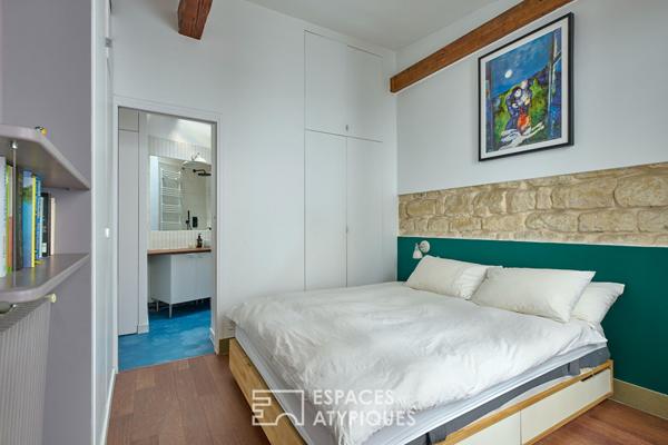 Appartement traversant avec double extérieur – Château Rouge