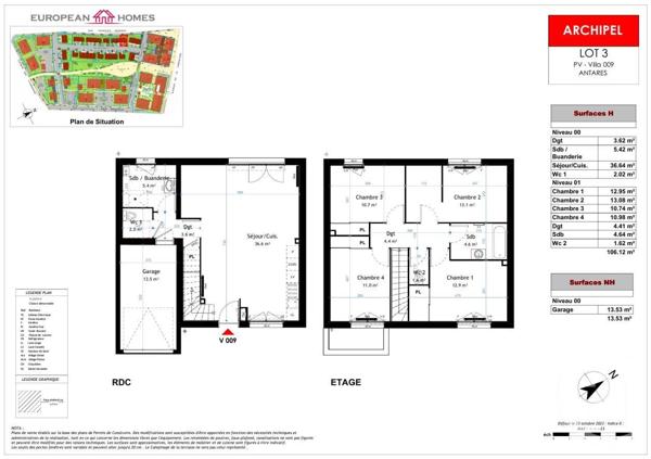 Maison à vendre  5 pièces - 106,12 m2 LA VERPILLIERE - 38