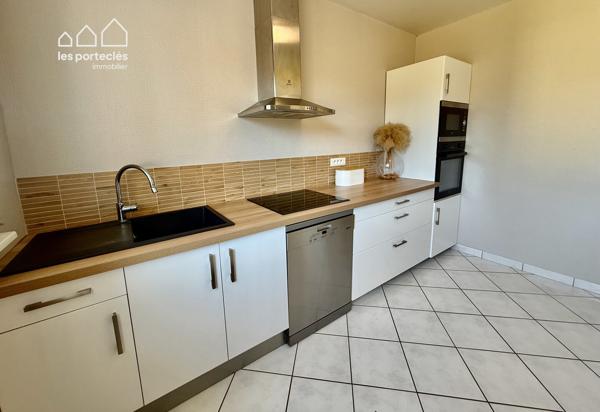 Maison de plain-pied - sous-sol complet sur les hauteurs de Beaucourt