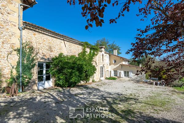 Ancien chai transformé en loft XXL à Bergerac