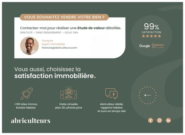 Maison aux volumes généreux 5 chambres et 1 bureau Beau jardin arboré sans vis-à-vis Garage Zola