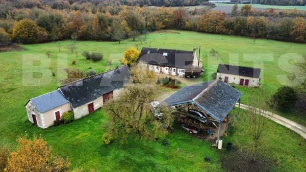 Un havre de paix au cœur de la nature, à 35 mn de Tours.